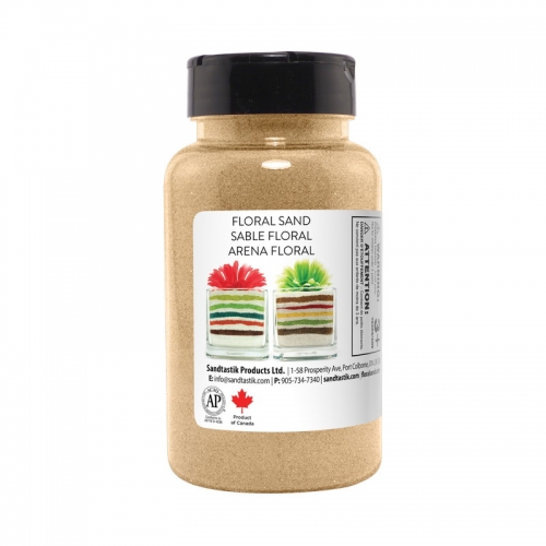 Floral Colored Sand - Latte - 22 oz (623 g) Bottle